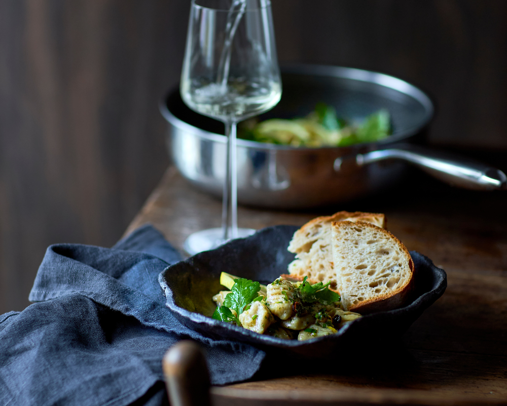 Kartoffel gnocchi med citronsmør | Nem hjemmelavet gnocchi