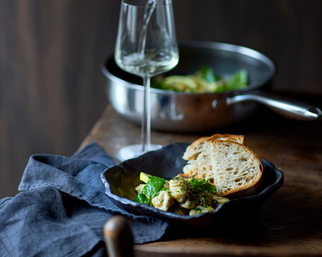 Kartoffel gnocchi med citronsmør | Nem hjemmelavet gnocchi