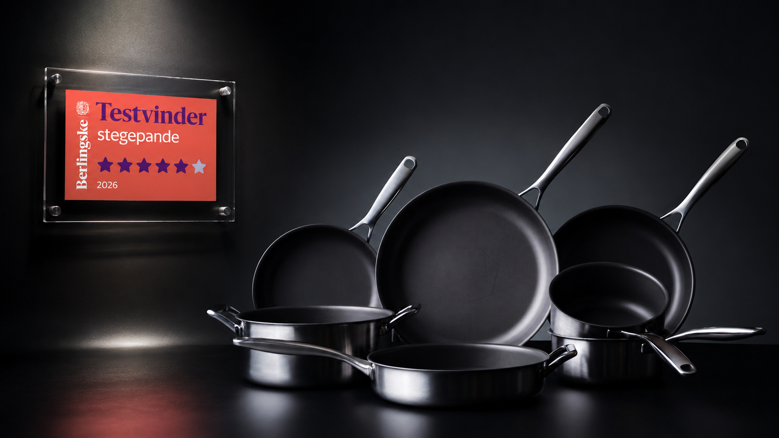 Onyx Cookware ZERO vinder i Berlingskes test af teflon-alternativer