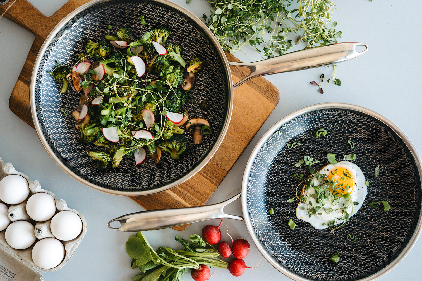 Sådan passer du bedst på din ONYX Cookware non-stick hybrid stegepande