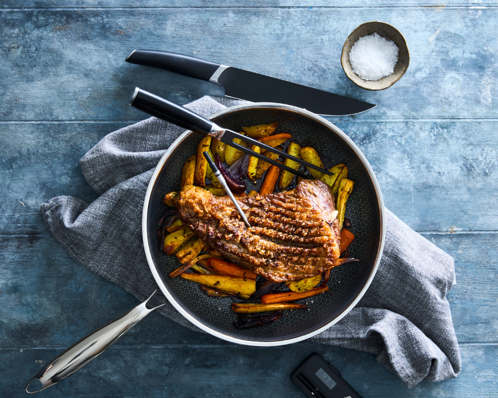 Kalvecuvette med rodfrugter