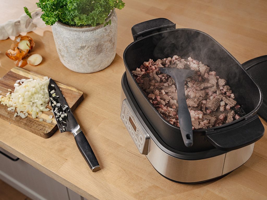 MULTIFUNKTIONEL SLOW COOKER - 5.5L - 2