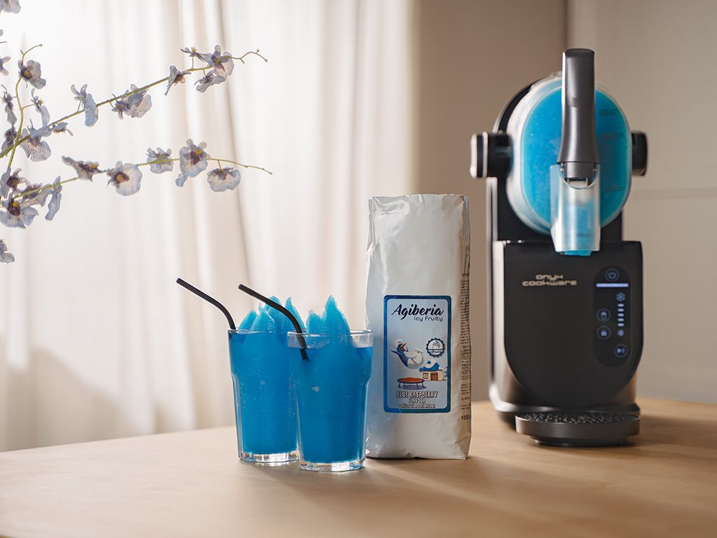 BLÅ HINDBÆR SLUSH ICE MIX – 1 KG - 2