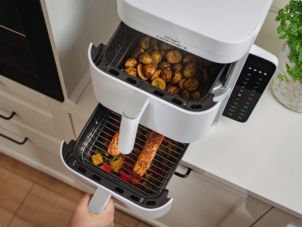 AIRFRYER - DUAL STACK 12L - HVID - 4