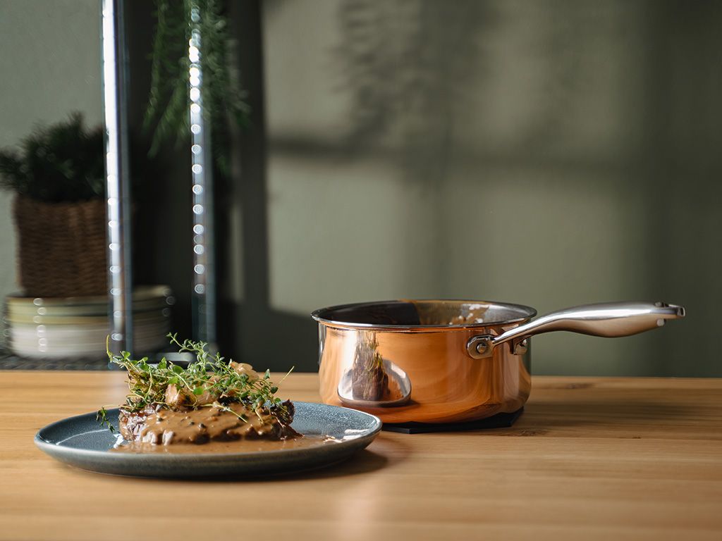 KOBBER HYBRID NON-STICK GRYDESÆT - 2 DELE - 2