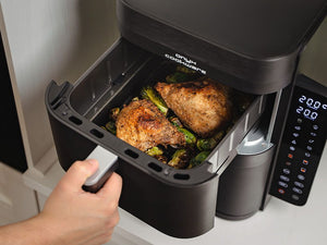 AIRFRYER - DUAL STACK 12L - SORT - 4