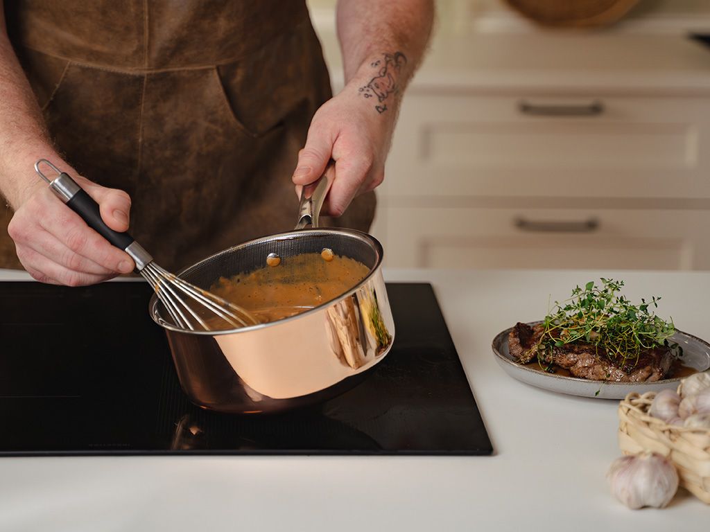 KOBBER HYBRID NON-STICK SOVSEGRYDE 18 CM - 5