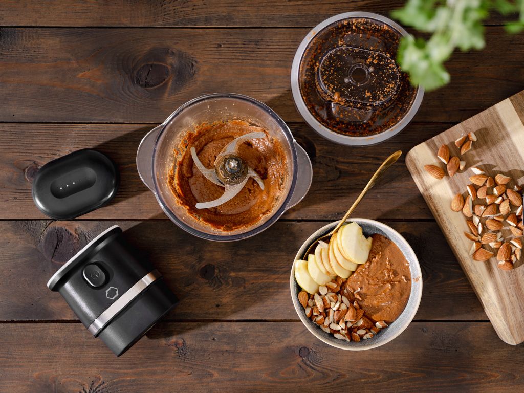 LEDNINGSFRI MINIHAKKER MED AFTAGELIG BATTERIPAKKE - 5