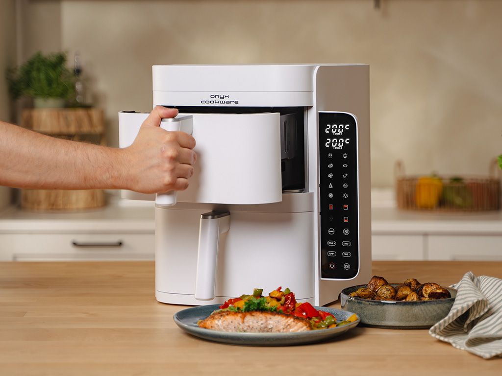 AIRFRYER - DUAL STACK 12L - HVID - 7