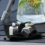 DRIKKEGLAS SÆT - VINGLAS I RUSTFRIT STÅL - 2