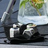 DRIKKEGLAS SÆT - VINGLAS I RUSTFRIT STÅL - 2