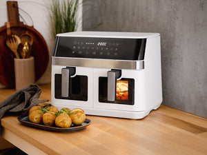 AIRFRYER - DUAL - KOMPLET SÆT - 9