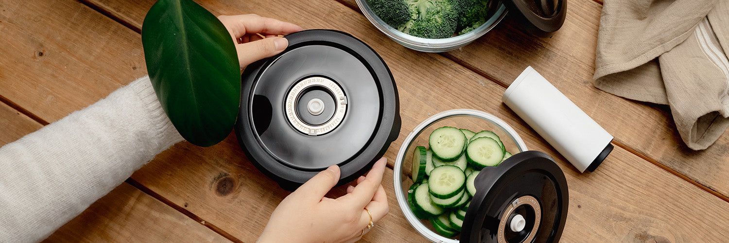 RUND VAKUUM GLASBEHOLDER – 1400ML - 13