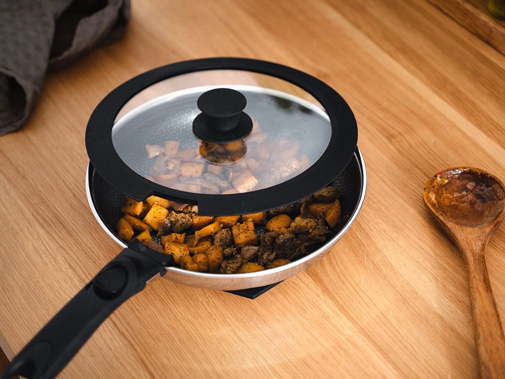 GLASLÅG UDEN HÅNDTAG – 30 CM - 6