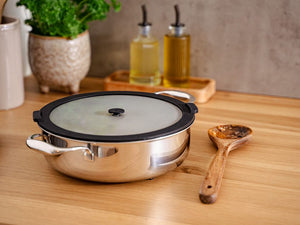 STORAGE GLASS LID – 28CM - 2