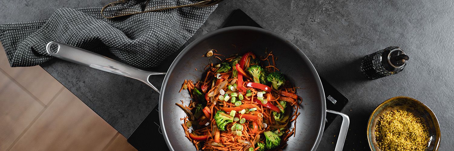 ZERO – NATURLIG NON-STICK WOKPANDE 30 CM - 10