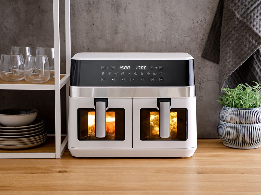 AIRFRYER - DUAL - KOMPLET SÆT - 4