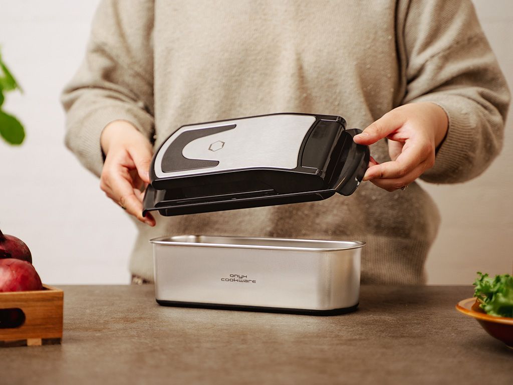 RUSTFRIT STÅL BEHOLDER