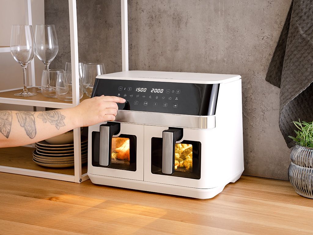 AIRFRYER - DUAL - KOMPLET SÆT - 15