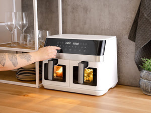 AIRFRYER - DUAL - KOMPLET SÆT - 15