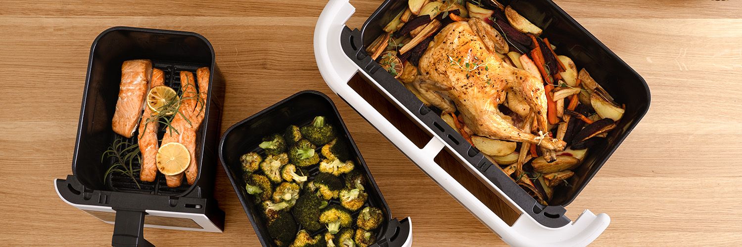 AIRFRYER - DUAL 11L - SÆT