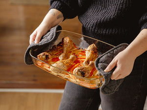 OVENPROOF GLASS DISH - 3.6L - 4