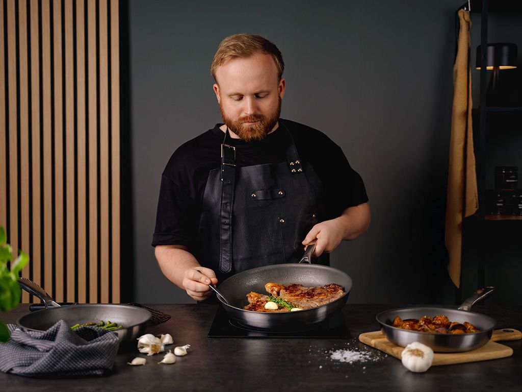 ZERO – NATURLIGT NON-STICK GRYDESÆT – 5 DELE - 6