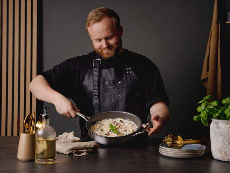 ZERO – NATURLIG NON-STICK BLANDET GRYDE-/PANDE-SÆT - 4-DELE