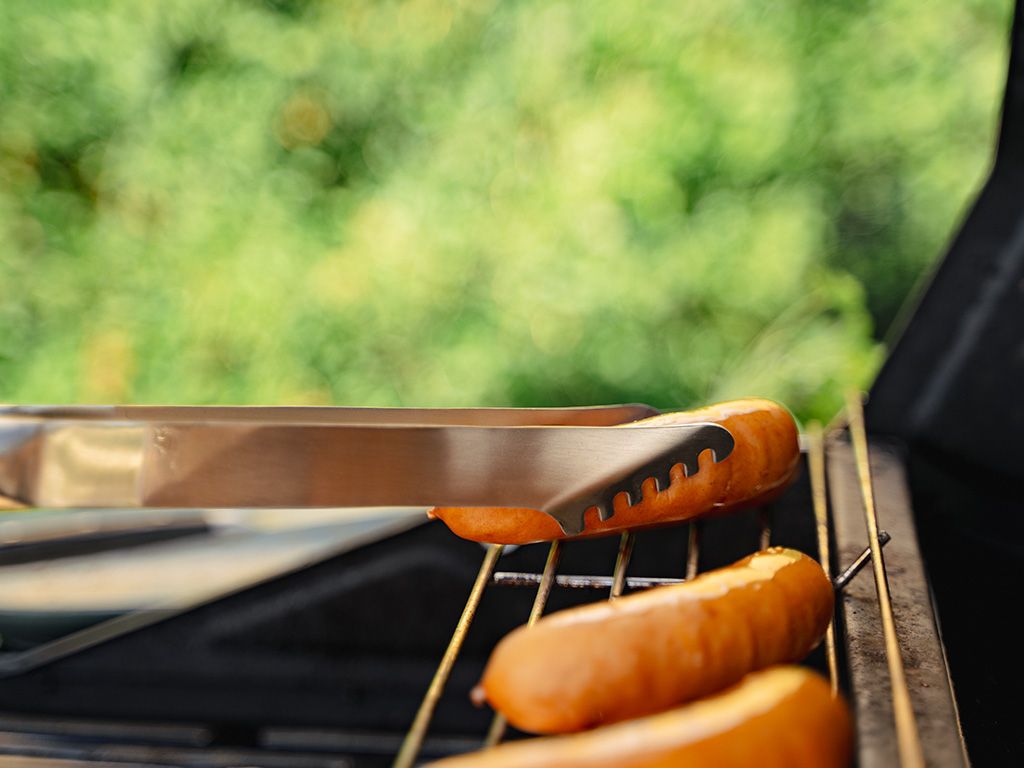 BBQ TANG I RUSTFRIT STÅL - 4