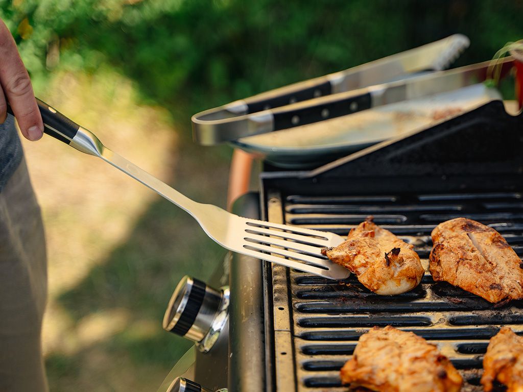 BBQ SPATEL I RUSTFRIT STÅL - 3