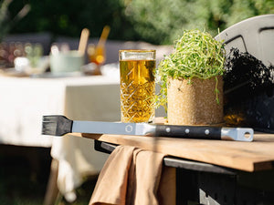 BBQ SILIKONEPENSEL I RUSTFRIT STÅL - 2