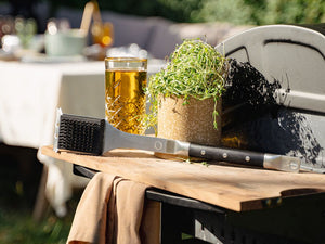 BBQ RENGØRINGSBØRSTE I RUSTFRIT STÅL - 2