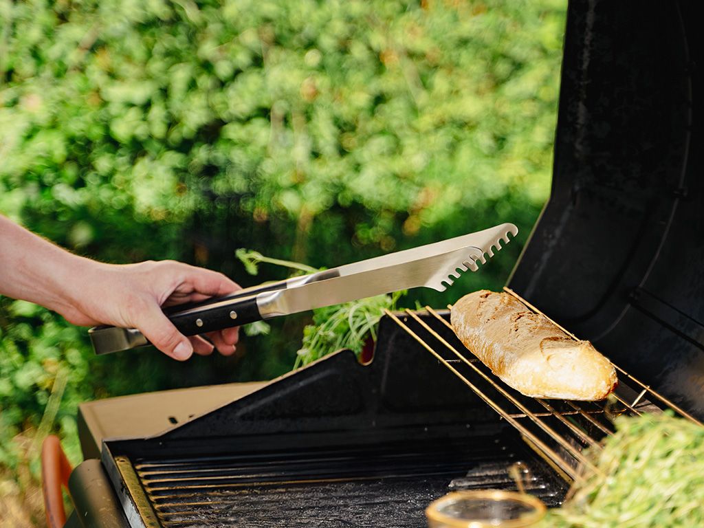 BBQ TANG I RUSTFRIT STÅL - 3