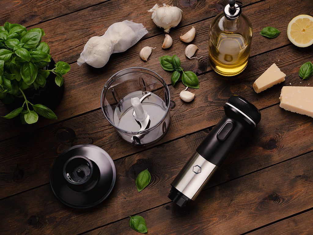 LEDNINGSFRI STAVBLENDER MED BATTERI