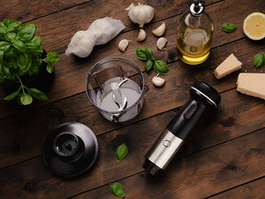 LEDNINGSFRI STAVBLENDER MED BATTERI