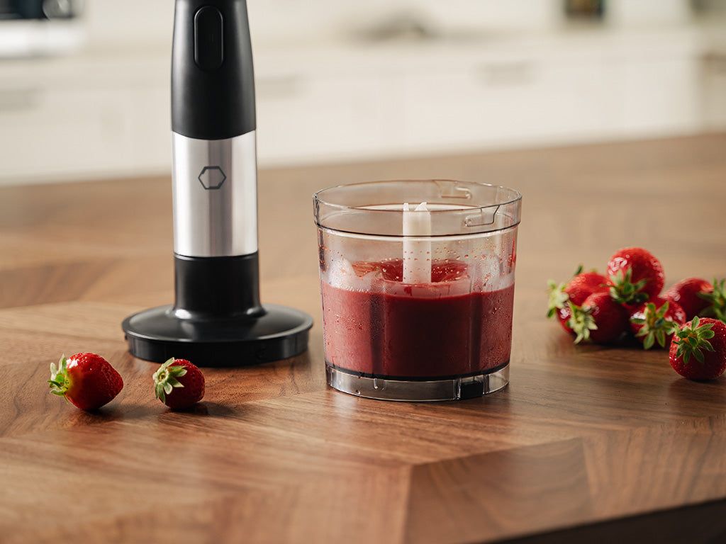 LEDNINGSFRI STAVBLENDER MED BATTERI
