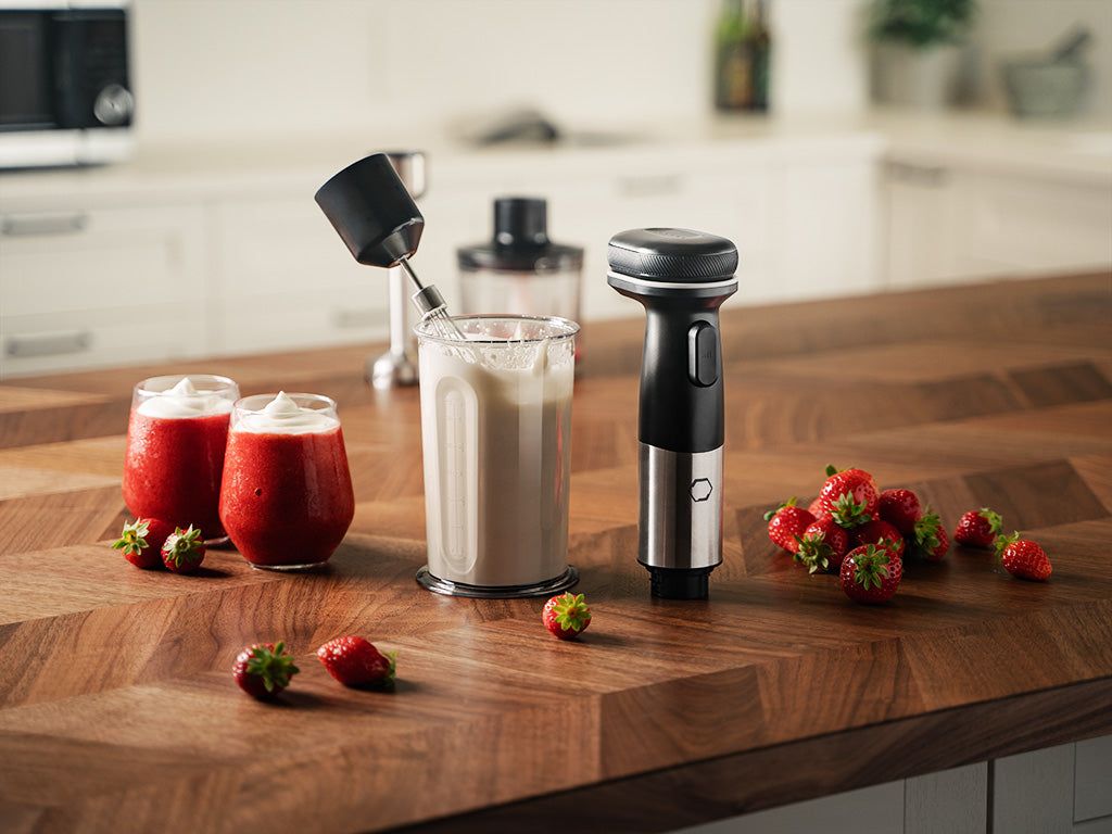 LEDNINGSFRI STAVBLENDER MED BATTERI