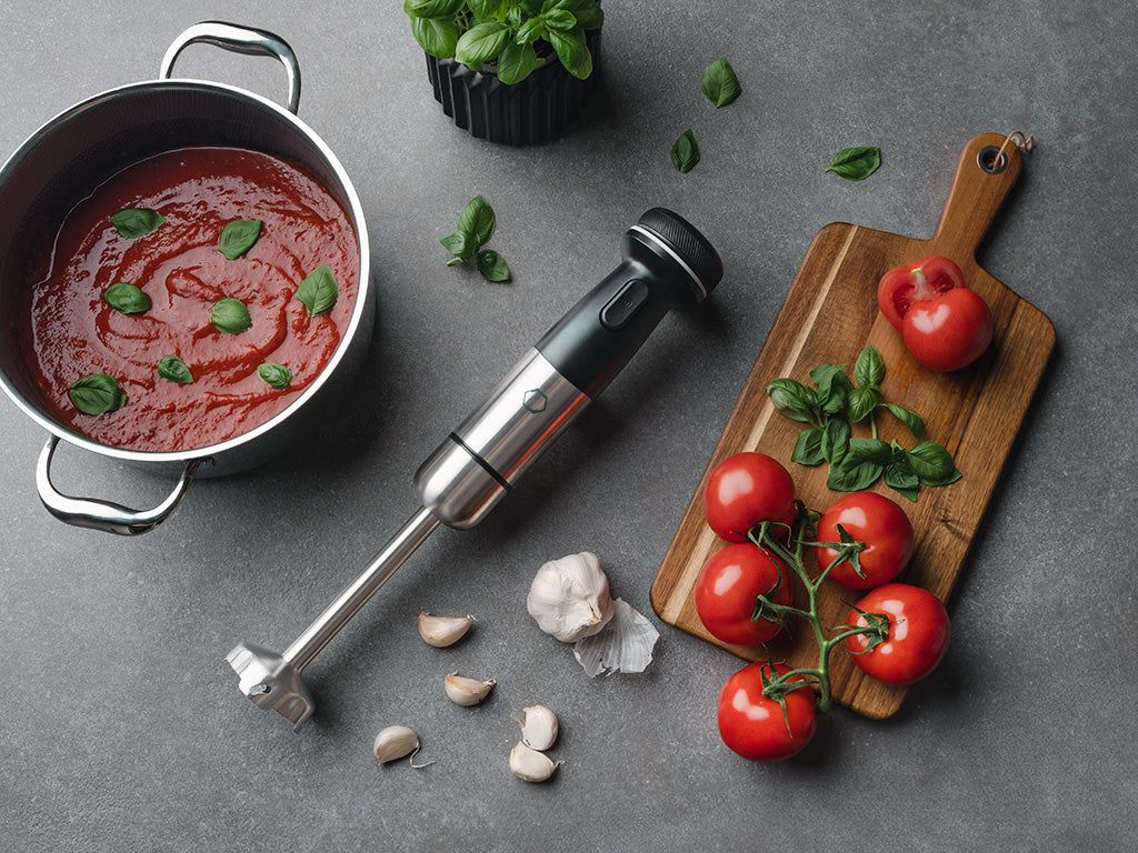 LEDNINGSFRI STAVBLENDER MED BATTERI