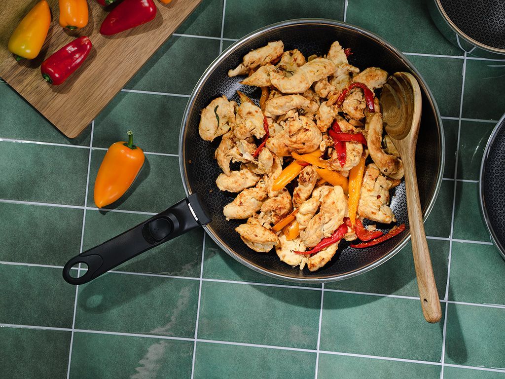 STEGEPANDE MED AFTAGELIGT HÅNDTAG 30CM SÆT - 5