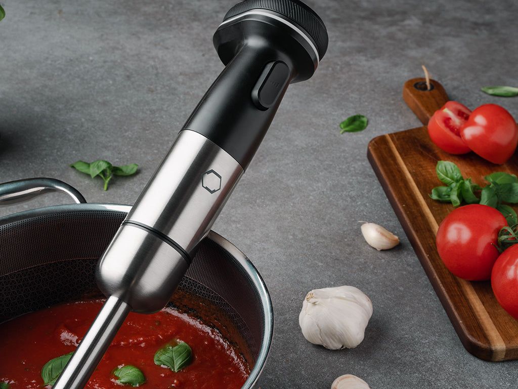 LEDNINGSFRI STAVBLENDER MED BATTERI