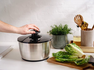 SALATSLYNGE I RUSTFRIT STÅL - 4