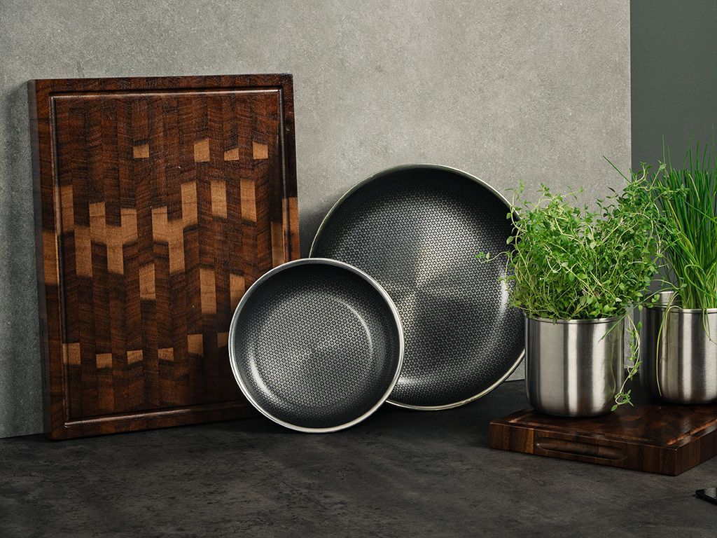 STEGEPANDE MED AFTAGELIGT HÅNDTAG 30CM SÆT - 2