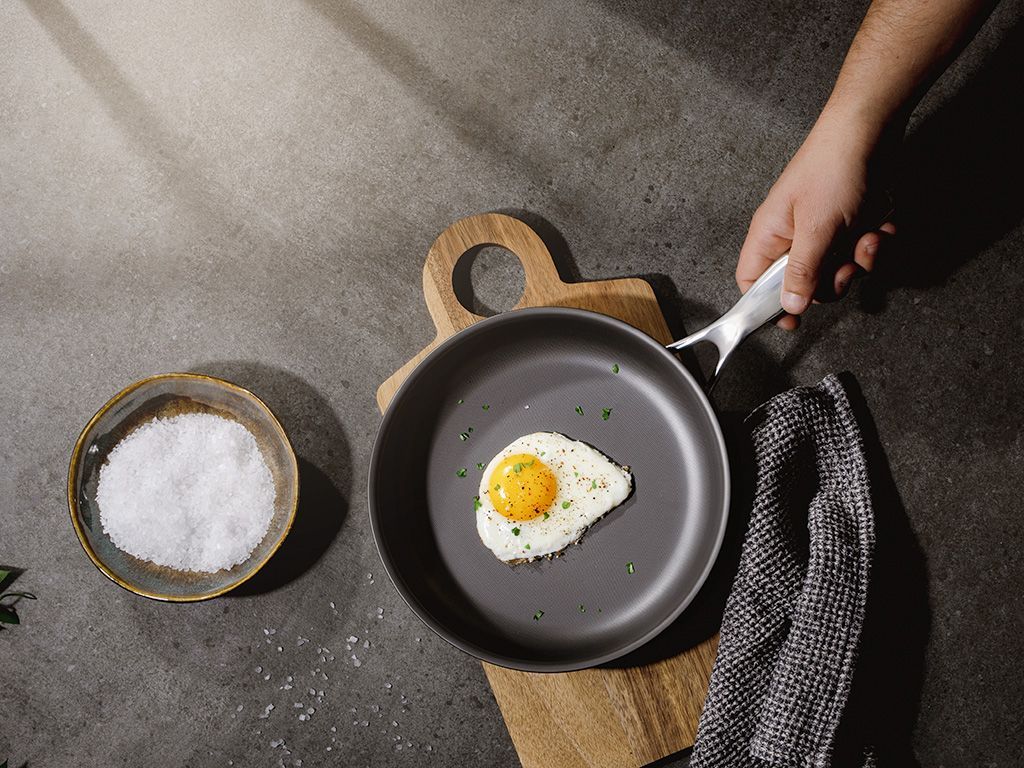 ZERO – NATURLIG NON-STICK BLANDET GRYDE-/PANDE-SÆT - 4-DELE - 10