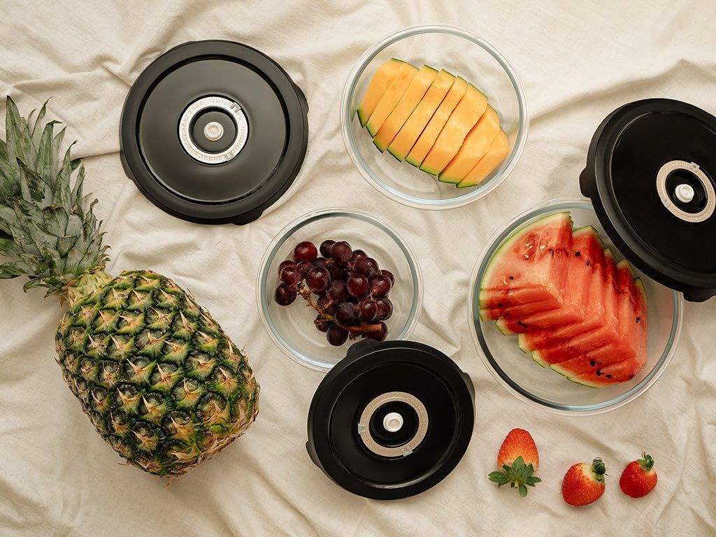 RUND VAKUUM GLASBEHOLDER - ALLROUND SÆT - 9