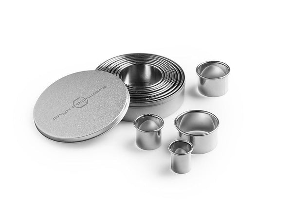 Onyx cookware™ rustfrit stål kageudstikker-sæt