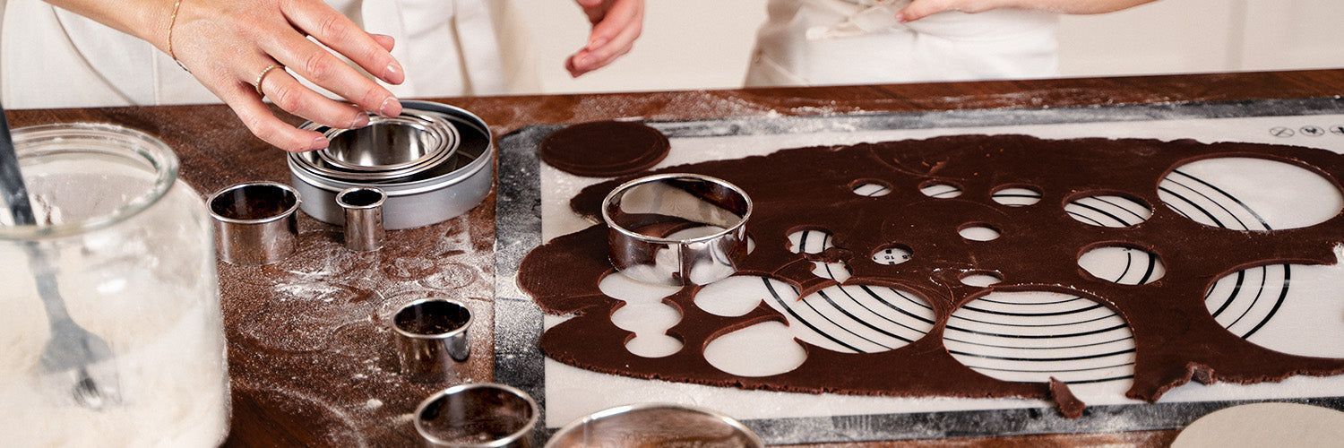 RUSTFRIT STÅL KAGEUDSTIKKER-SÆT - 9