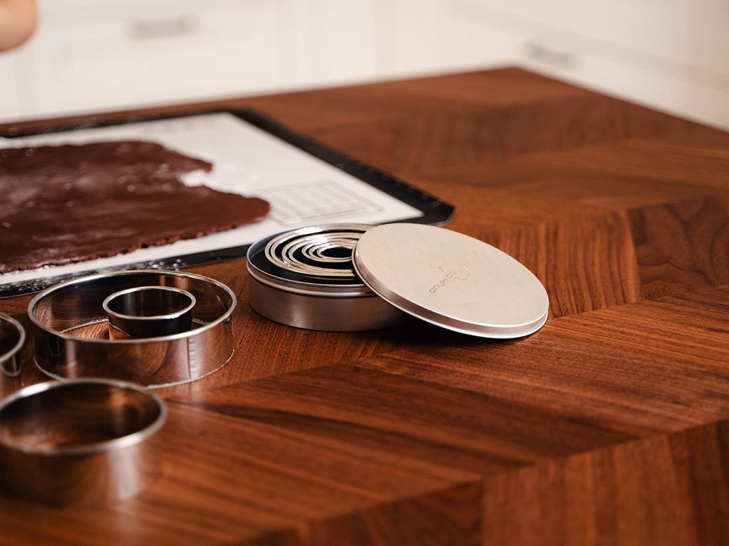 RUSTFRIT STÅL KAGEUDSTIKKER-SÆT - 3