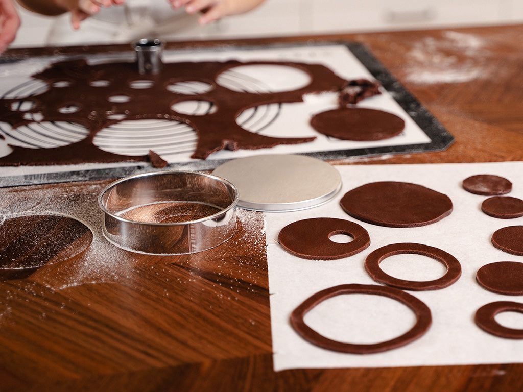 RUSTFRIT STÅL KAGEUDSTIKKER-SÆT - 2