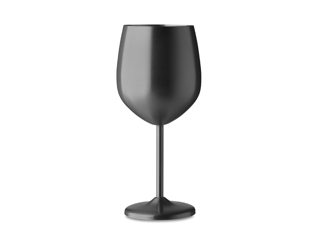 DOUBLE WALL STAINLESS STEEL WINE GLASS - 1