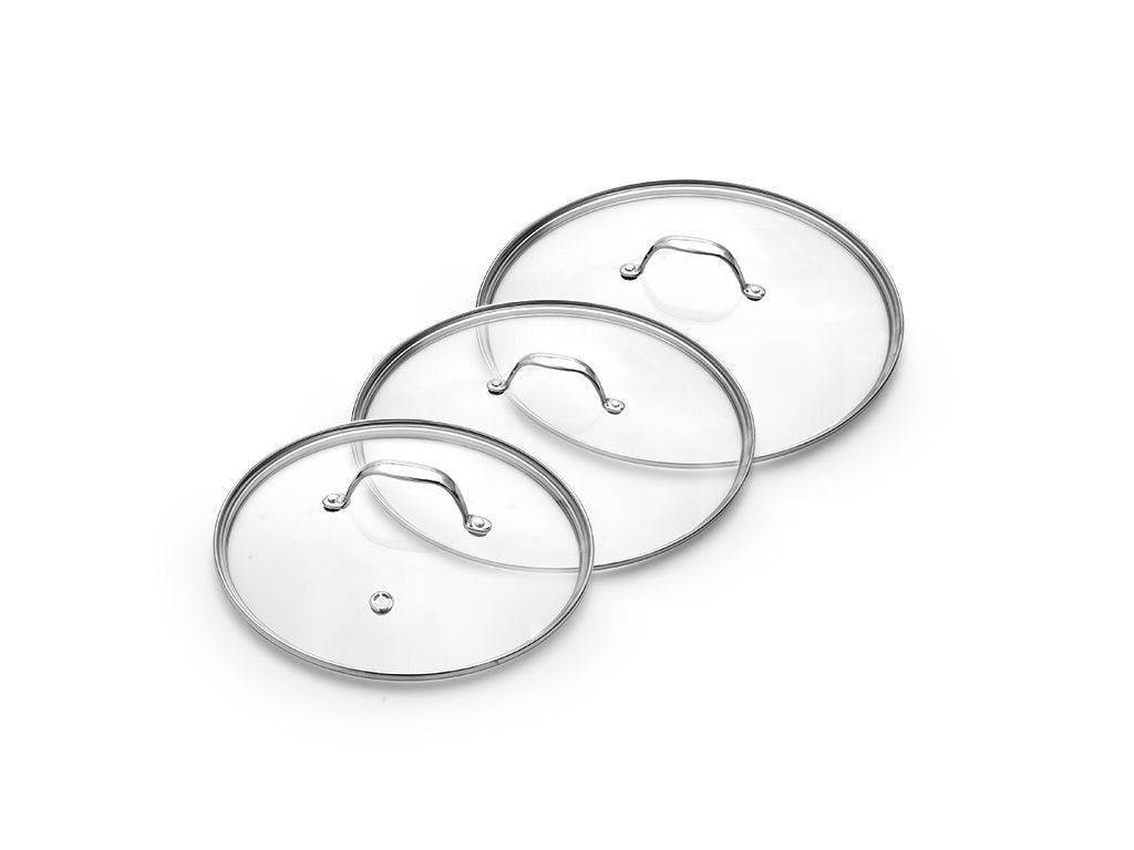 GLASLÅGSSÆT 24/26/28 CM – 3 DELE - 1